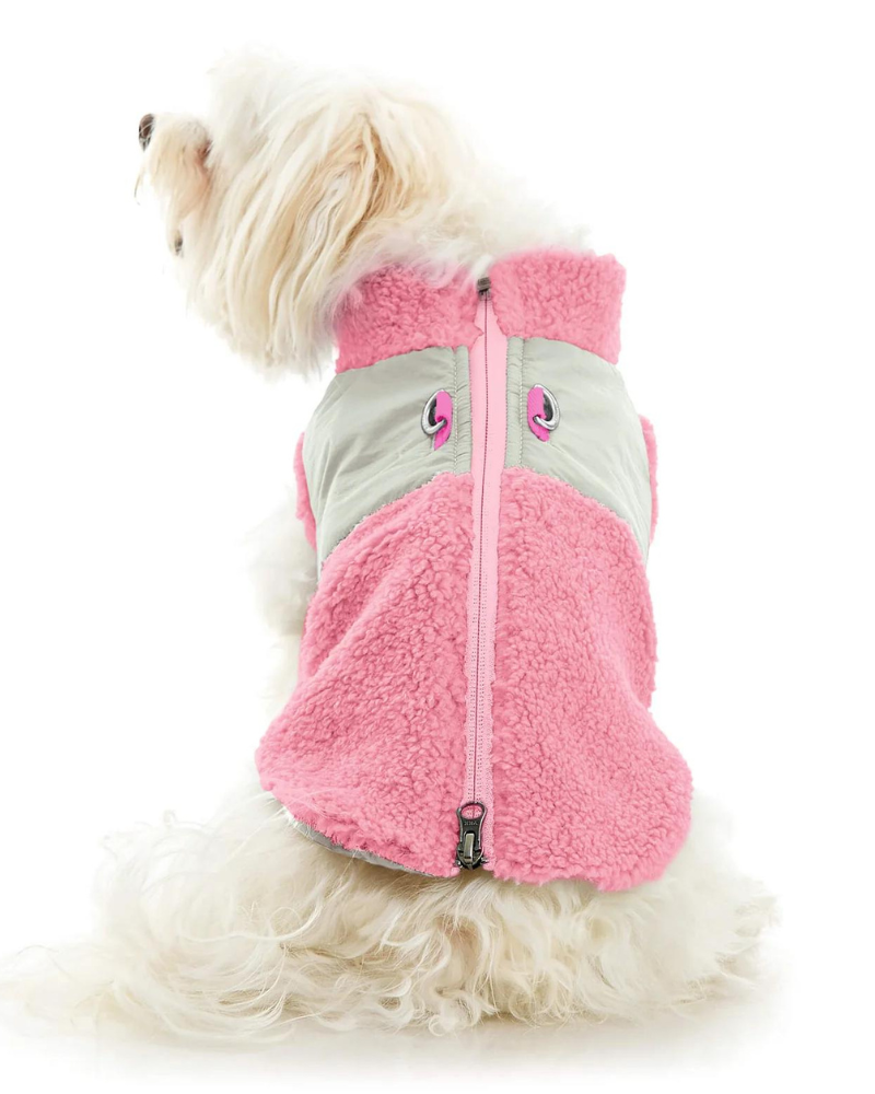 Gooby zip outlet up dog fleece