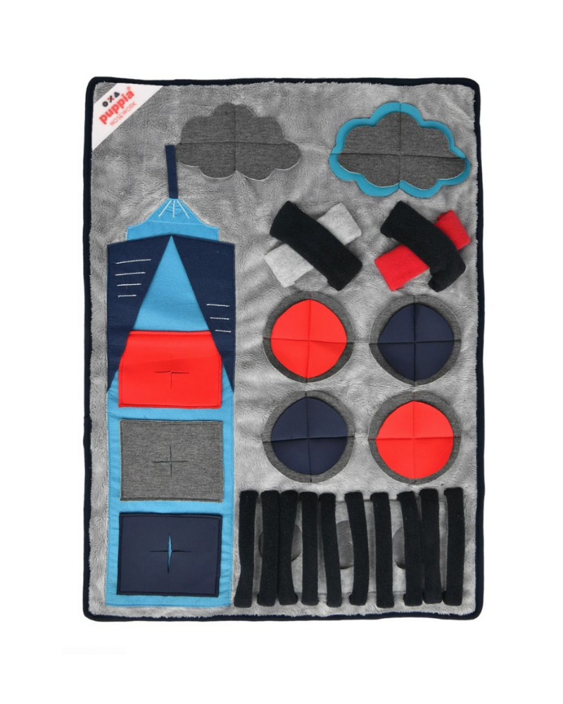 Puptropolis Dog Activity Nosework Mat