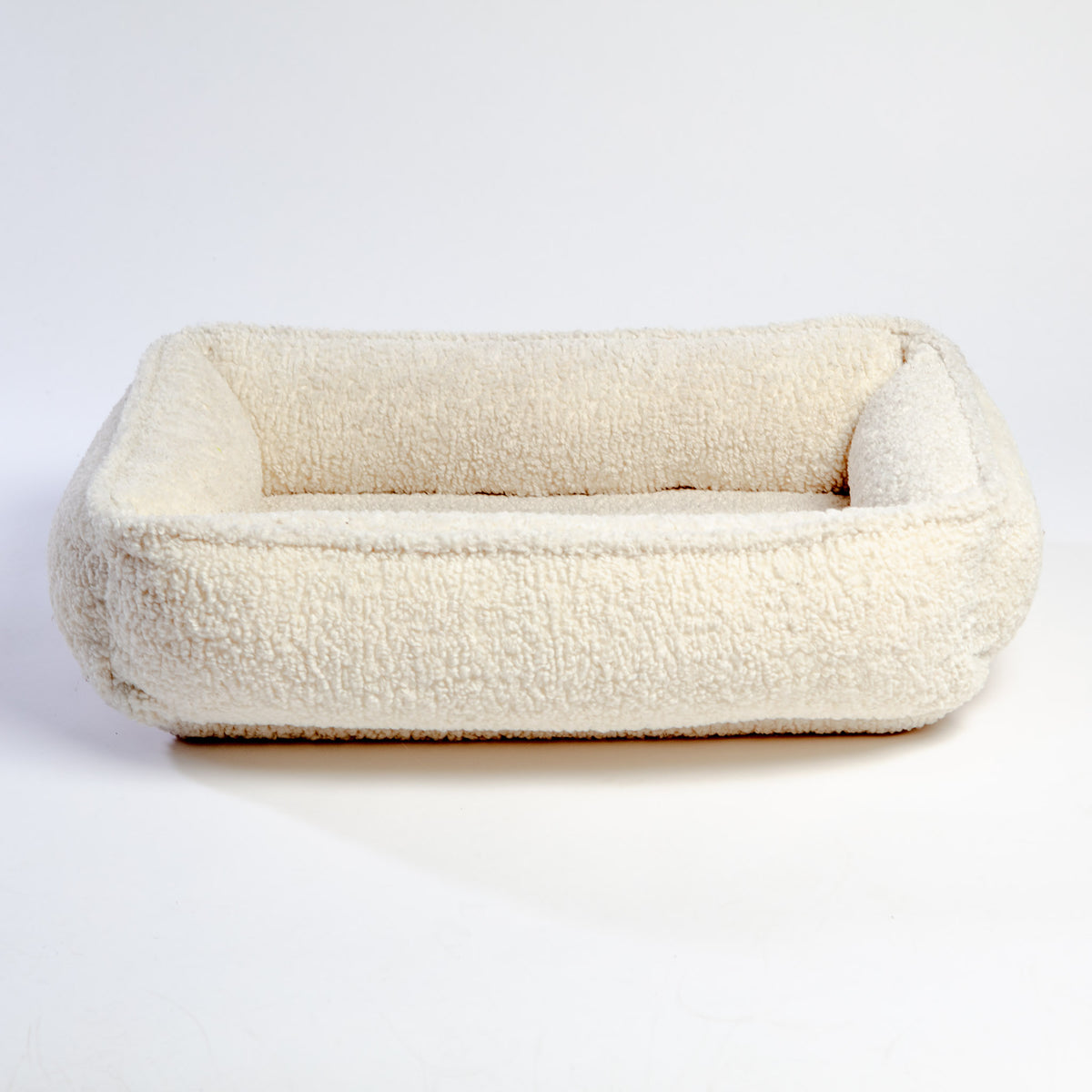 Bowsers Carry-All Dog Carrier - Ivory Sheepskin Faux Fur