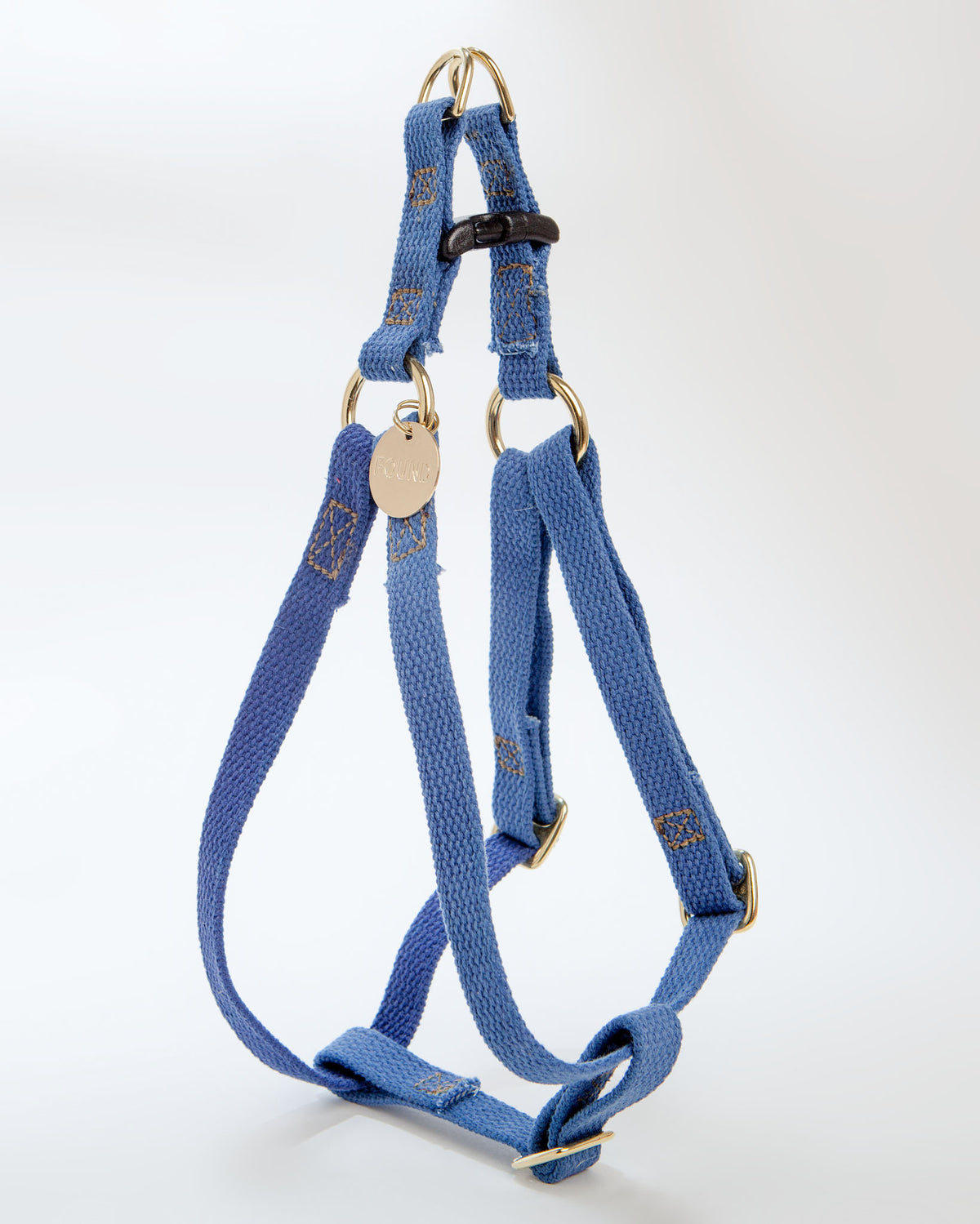 Cotton Webbing Harness in Brilliant Blue | DOG & CO.