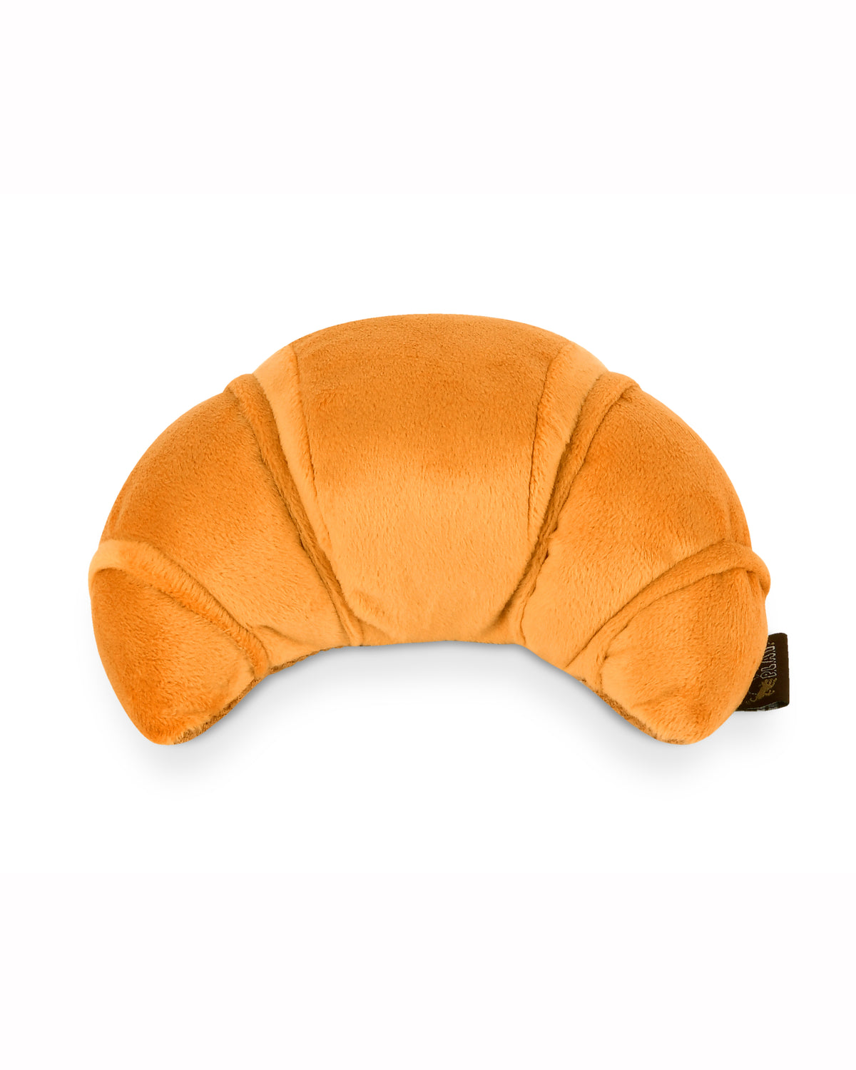 1 Simulated Croissant Plush Squeaky Cat And Dog Toy