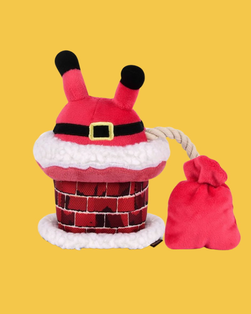 Holiday Classics Dog Toy: Clumsy Claus by P.L.A.Y.