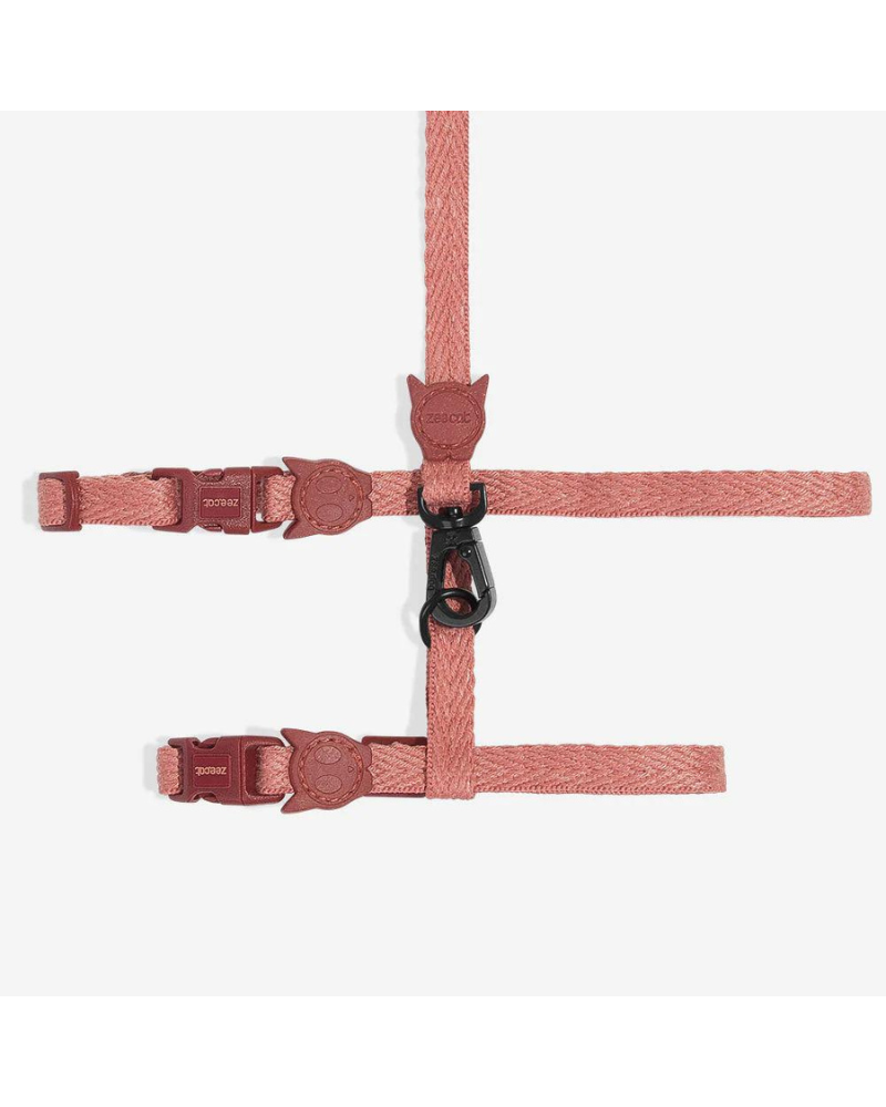 Cat Harness with Leash in Canyon Cat ZEE.DOG   