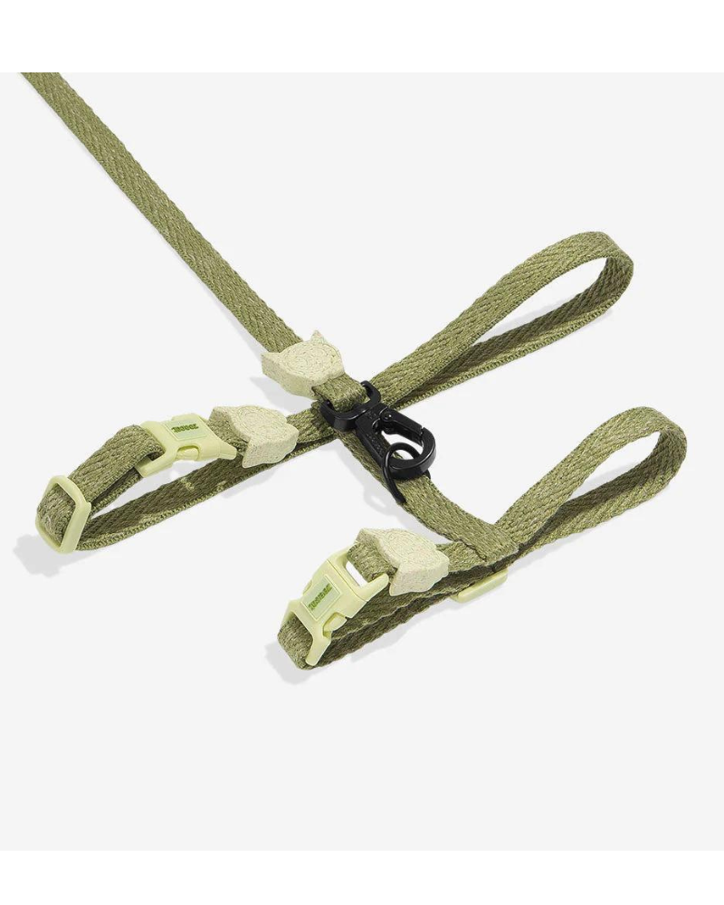 Cat Harness with Leash in Moss Cat ZEE.DOG   