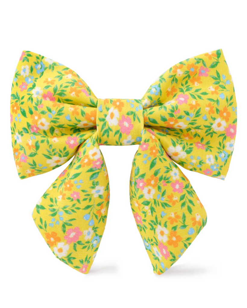 Sunny Meadow Spring Lady Dog Bow Wear THE FOGGY DOG