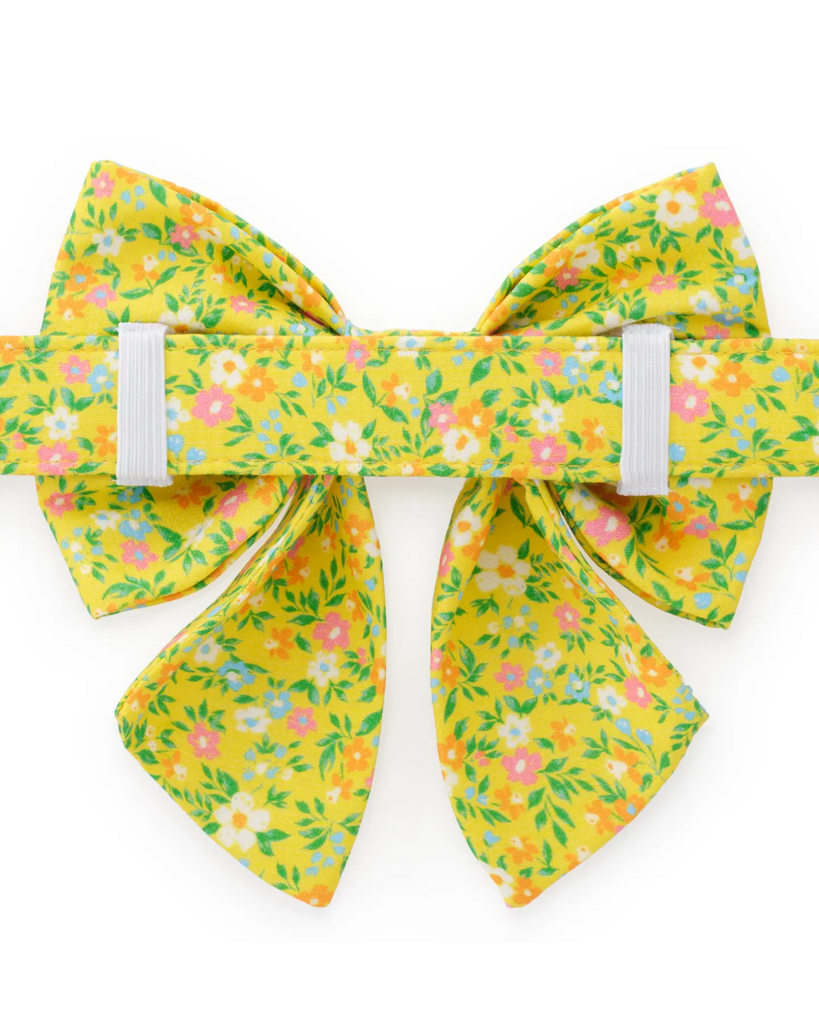 Sunny Meadow Spring Lady Dog Bow Wear THE FOGGY DOG