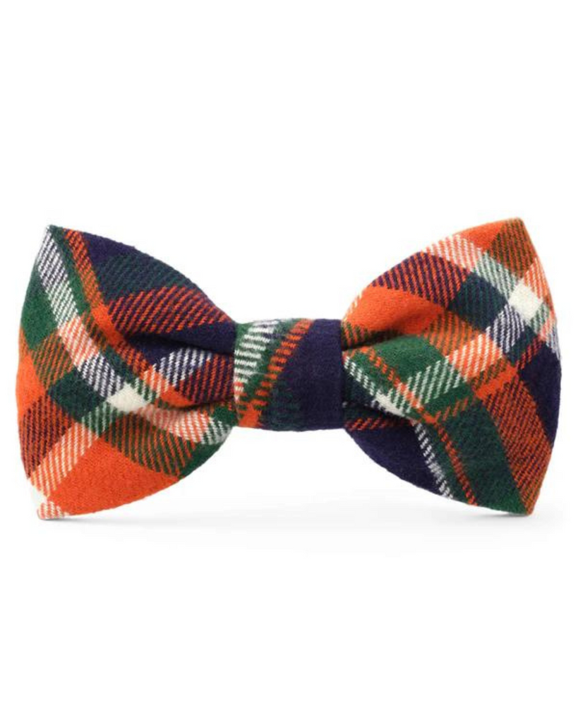 Dakota Plaid Flannel Dog Bow Tie (Made in the USA) Wear THE FOGGY DOG   