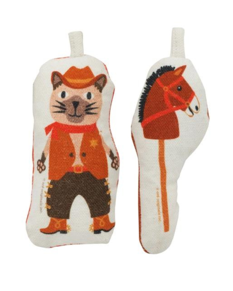 Cowboy & Horse Cat Toy Set CAT ORE PET   