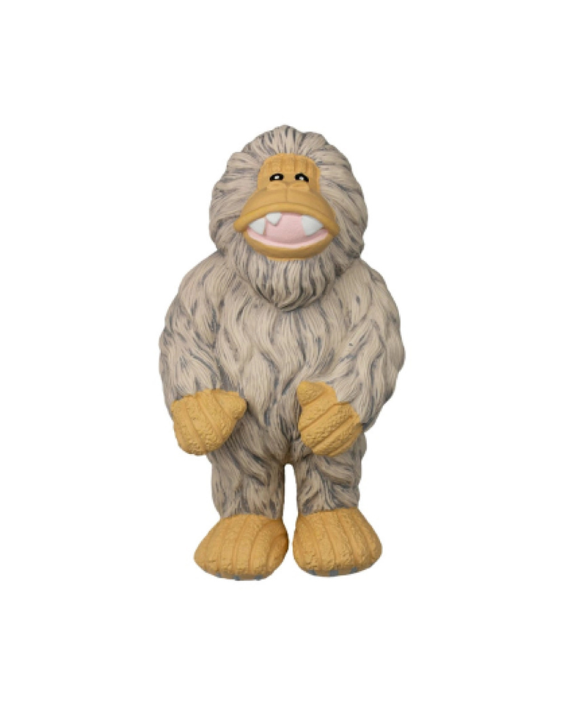 Yeti Latex Squeaky Dog Toy Play TALL TAILS   