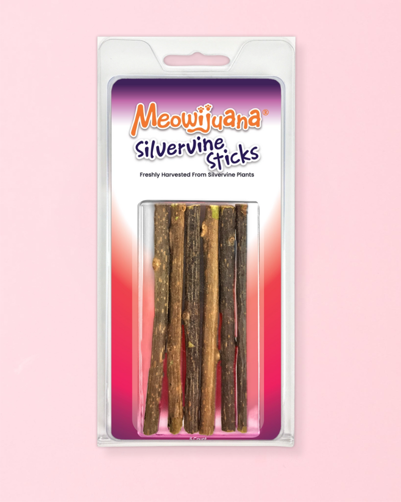 Silvervine Cat Sticks (6-Pack) PLAY MEOWIJUANA