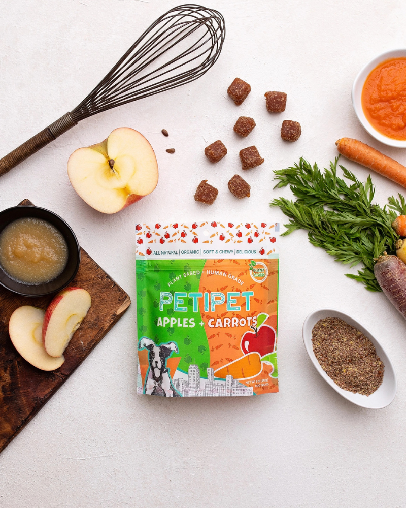 Apples & Carrots Organic Dog Treats EAT PETIPET