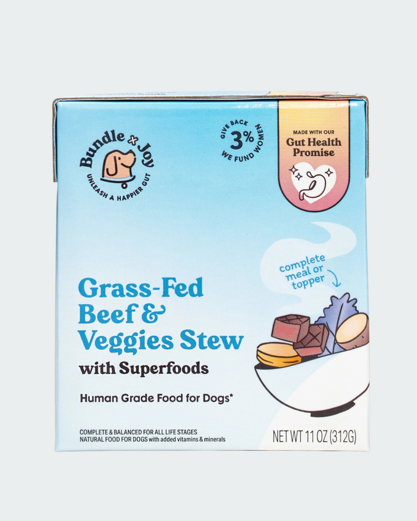 Grass-Fed Beef & Veggies Superfood Stew 11 oz (Made in USA) EAT BUNDLE X JOY