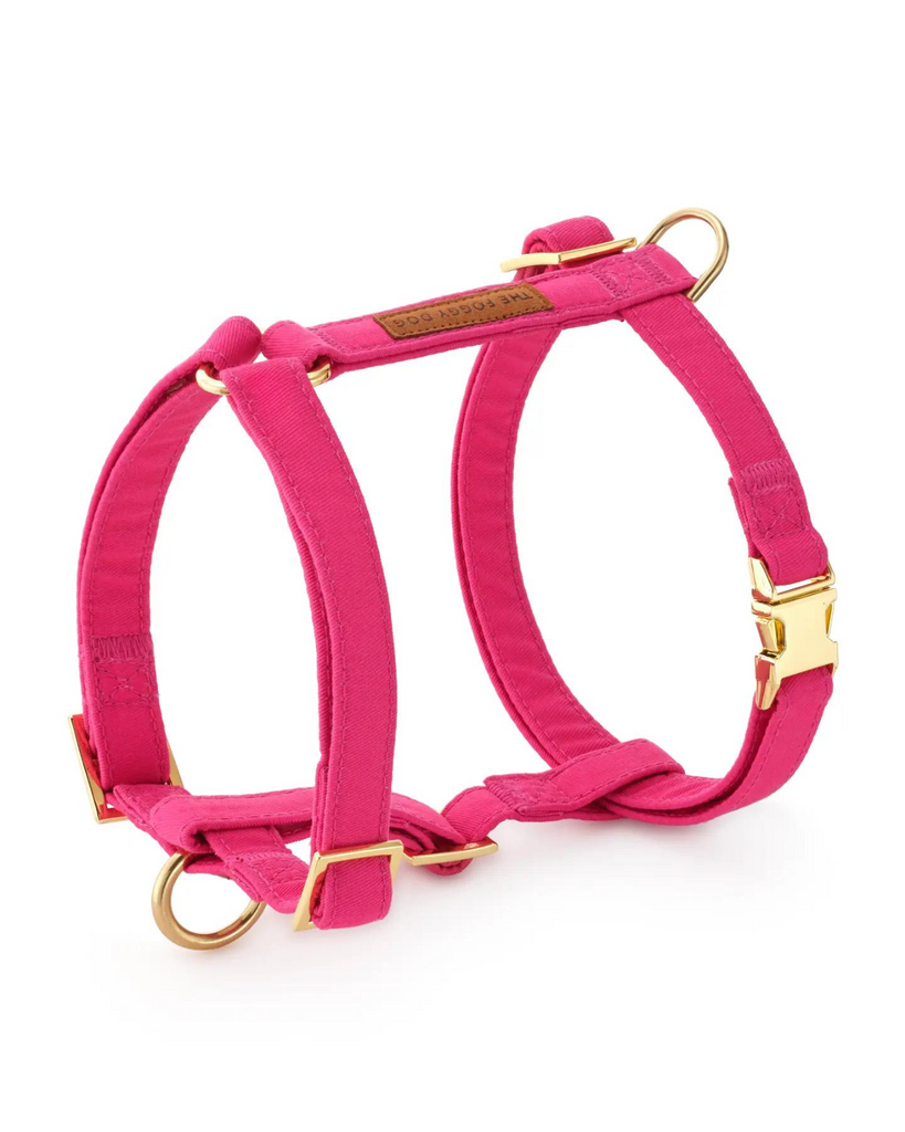 Hot Pink Dog Harness (FINAL SALE) WALK THE FOGGY DOG   