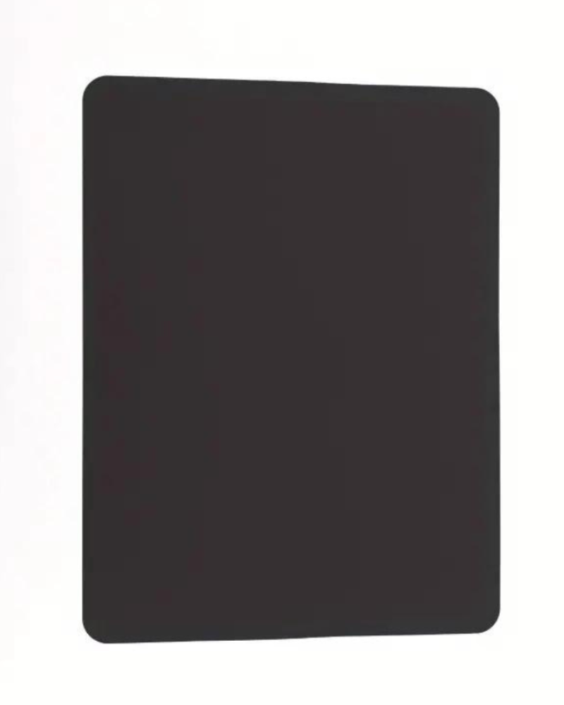 Ultra-Thin Silicone Sheet Pet Placemat Eat BARKWELL Black