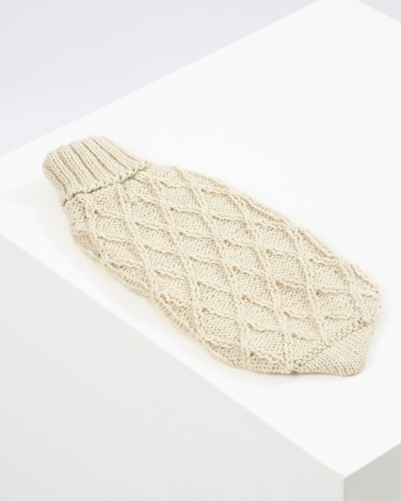 Diamond Knit Alpaca Dog Sweater (FINAL SALE) Wear ALQO WASI