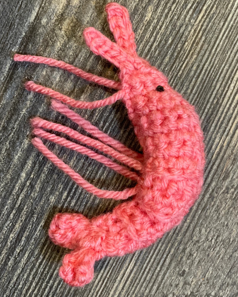 Shrimp Catnip Toy (Made in the USA) PLAY ROSEMARY'S BABY MEK