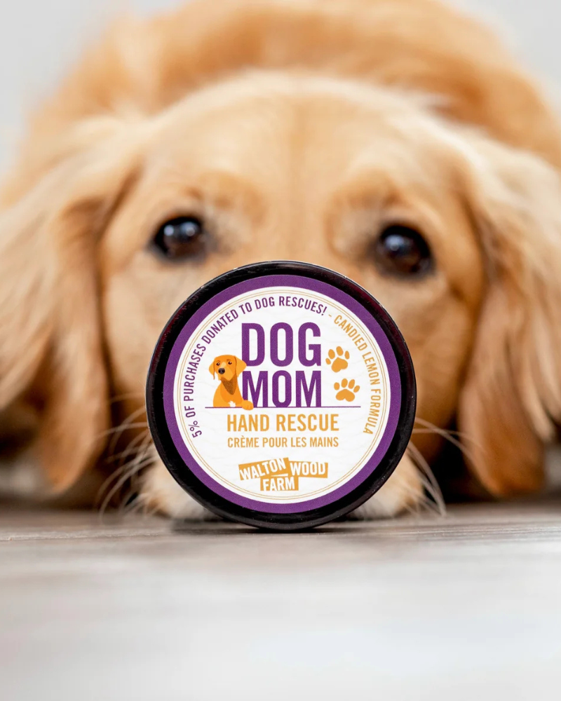 Dog Mom Hand Rescue Cream (Vegan & Cruelty-Free) (4oz) HUMAN WALTON WOOD FARM CORP