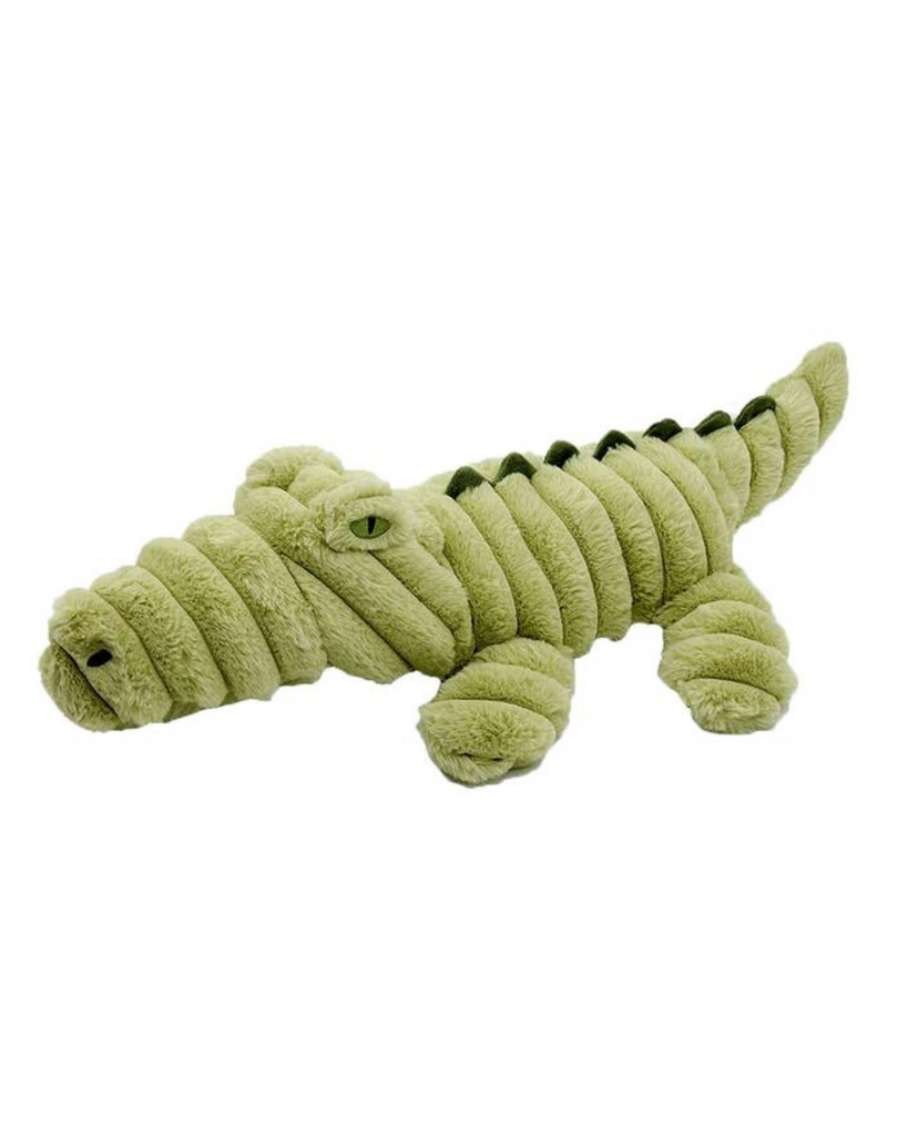 Alligator Squeaky Big Plush Dog Toy (26") PLAY PET LOU   