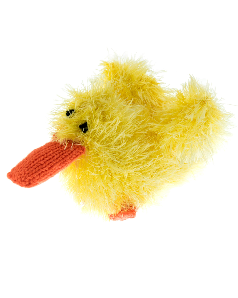 Handmade Duck Squeaky Dog Toy PLAY OOMALOO