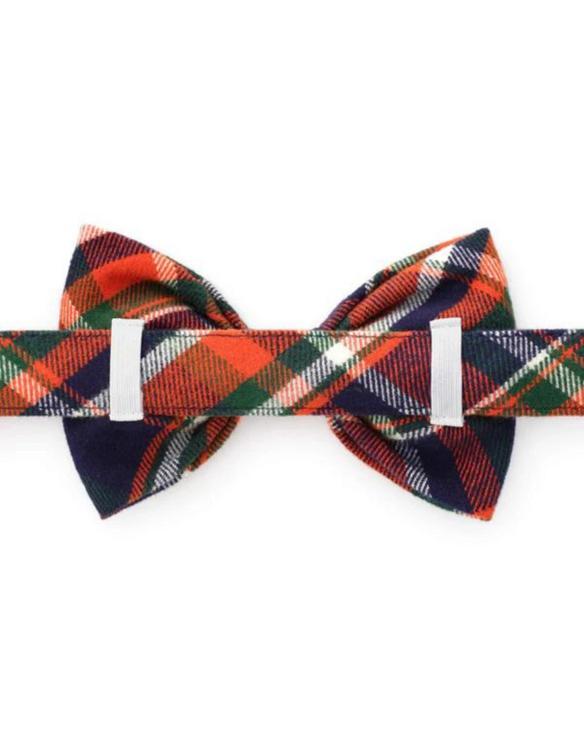 Dakota Plaid Flannel Dog Bow Tie (Made in the USA) Wear THE FOGGY DOG   