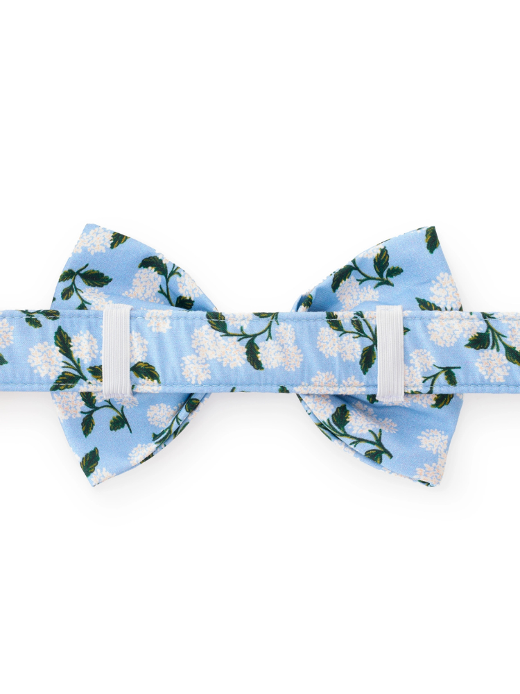 Rifle Paper Co. X TFD Hydrangea Dog Bow Tie (Made in the USA) Wear THE FOGGY DOG