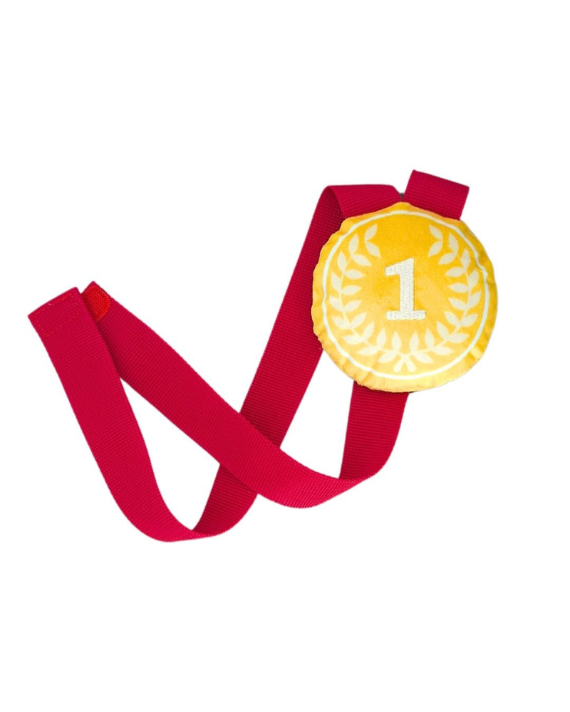 Doglympic Gold Medal Dog Toy PLAY PAWSTORY   