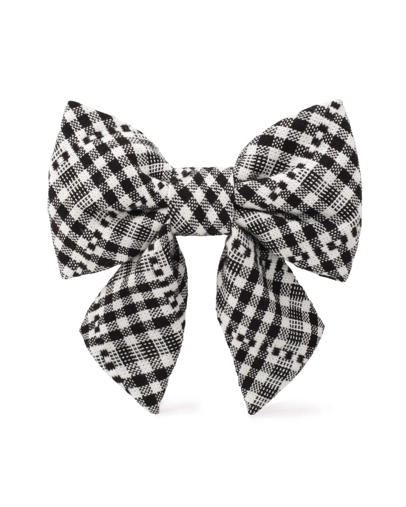 HTH X TFD Soho Black Lady Dog Bow Wear THE FOGGY DOG