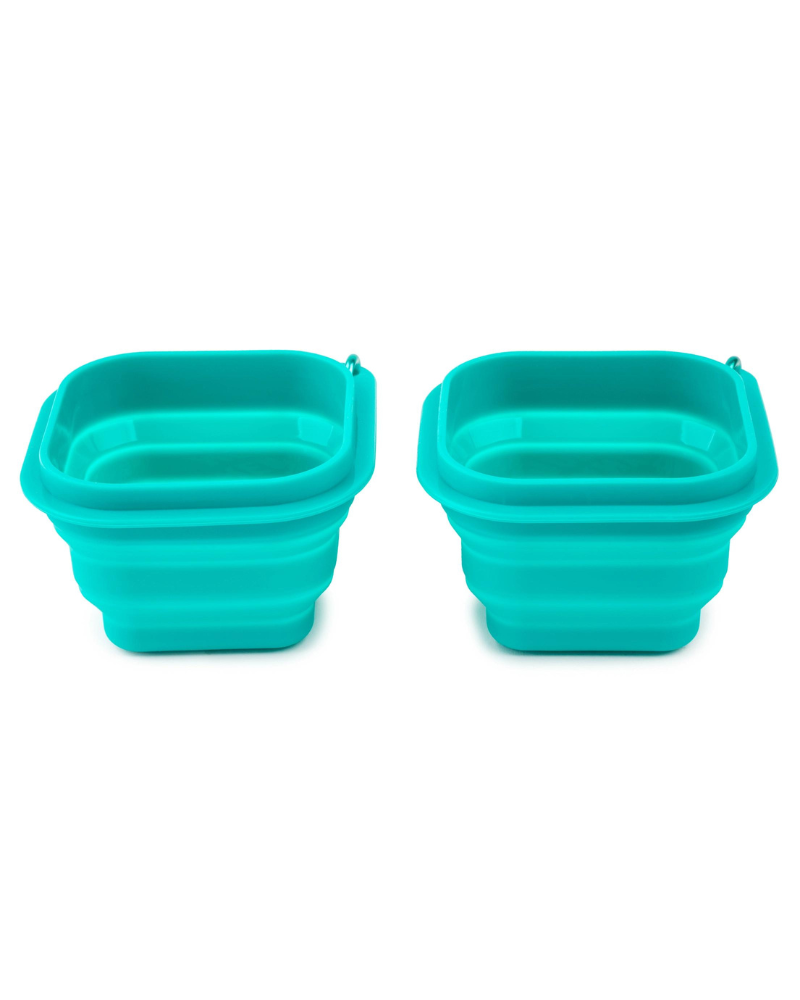 Wild & Woofy Collapsible Dog Bowl Set dog bowl WILD & WOOFY   