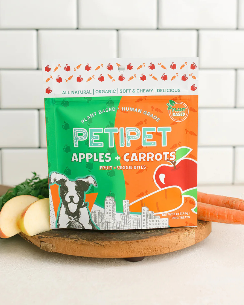 Apples & Carrots Organic Dog Treats EAT PETIPET