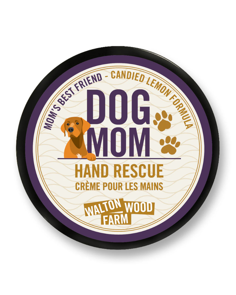 Dog Mom Hand Rescue Cream (Vegan & Cruelty-Free) (4oz) HUMAN WALTON WOOD FARM CORP