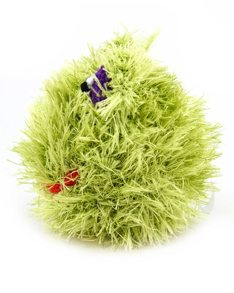 Handmade Frog Ball Squeaky Dog Toy (4") PLAY OOMALOO