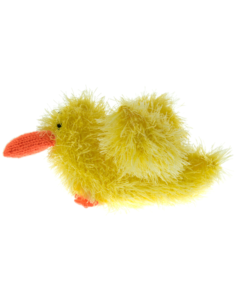 Handmade Duck Squeaky Dog Toy PLAY OOMALOO