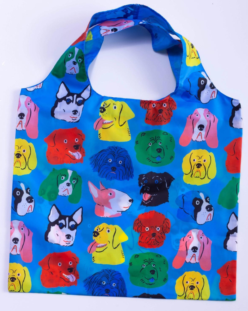 Dogs Art Sack (Reusable Tote Bag) HOME YELLOW OWL WORKSHOP   