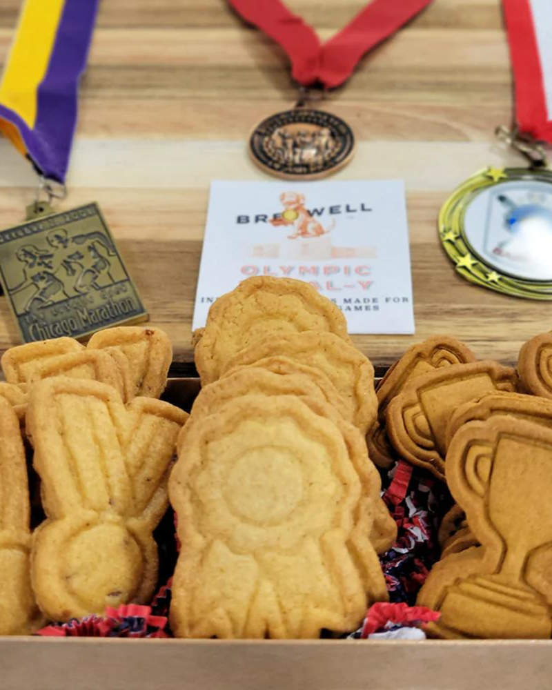 Olympic Medal-y Dog Cookies (FINAL SALE) EAT BREDWELL   