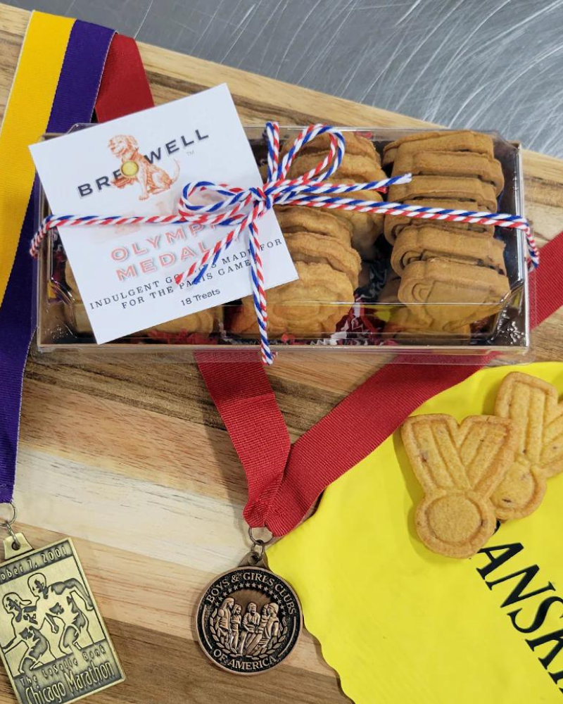 Olympic Medal-y Dog Cookies (FINAL SALE) EAT BREDWELL   