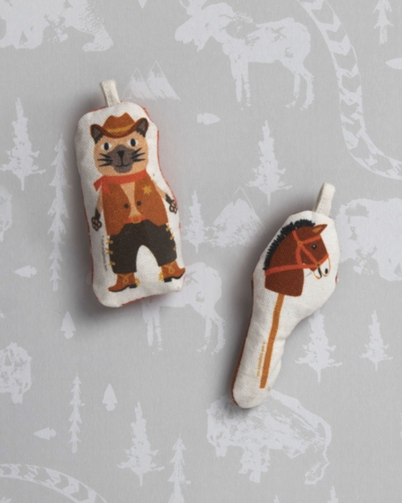 Cowboy & Horse Cat Toy Set CAT ORE PET   