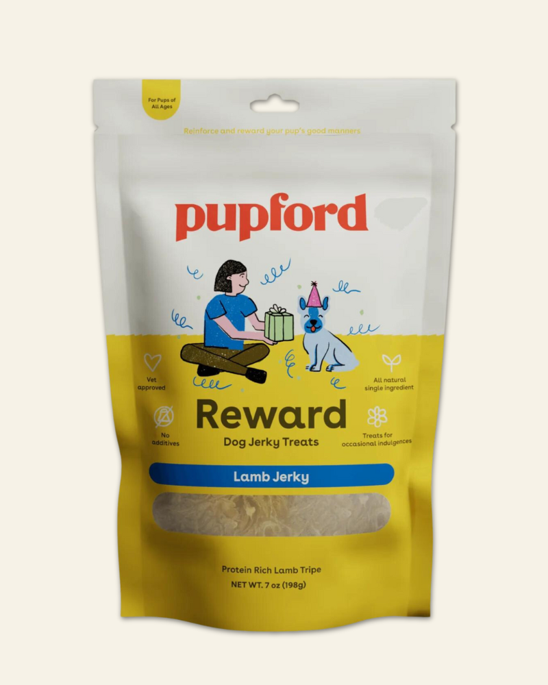 Lamb Jerky Dog Treats Eat PUPFORD   