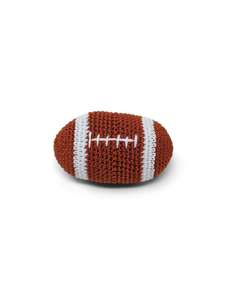 Football Knit Dog Toy Play DOGO   