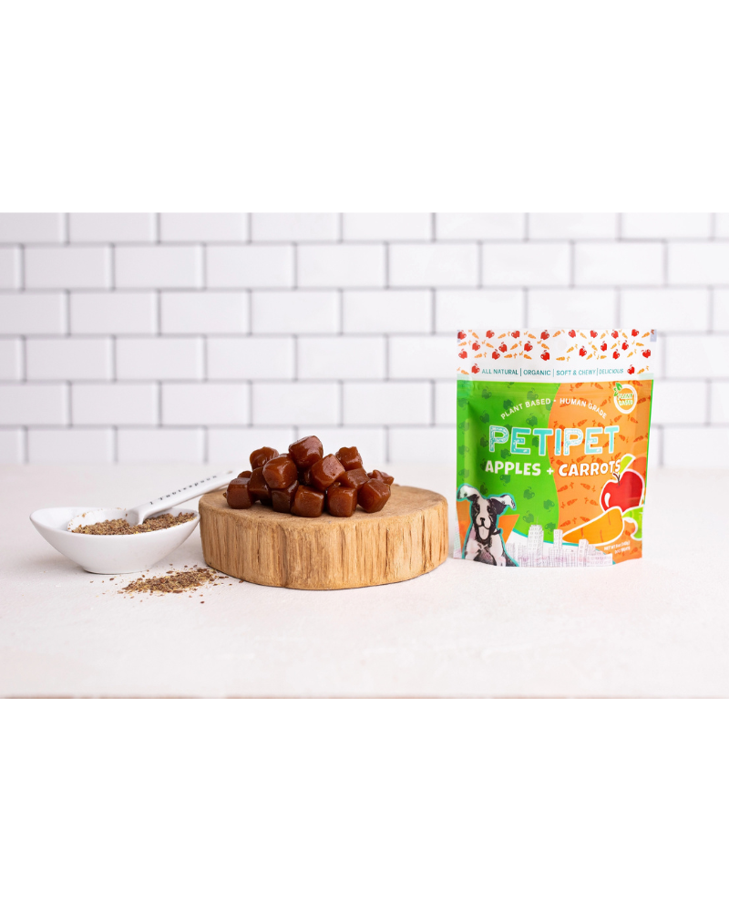 Apples & Carrots Organic Dog Treats EAT PETIPET