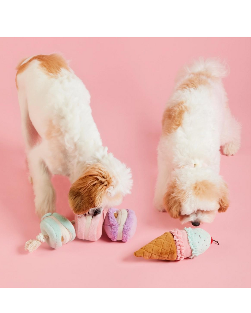 THE FOGGY DOG, Macarons Snuffle Dog Toy