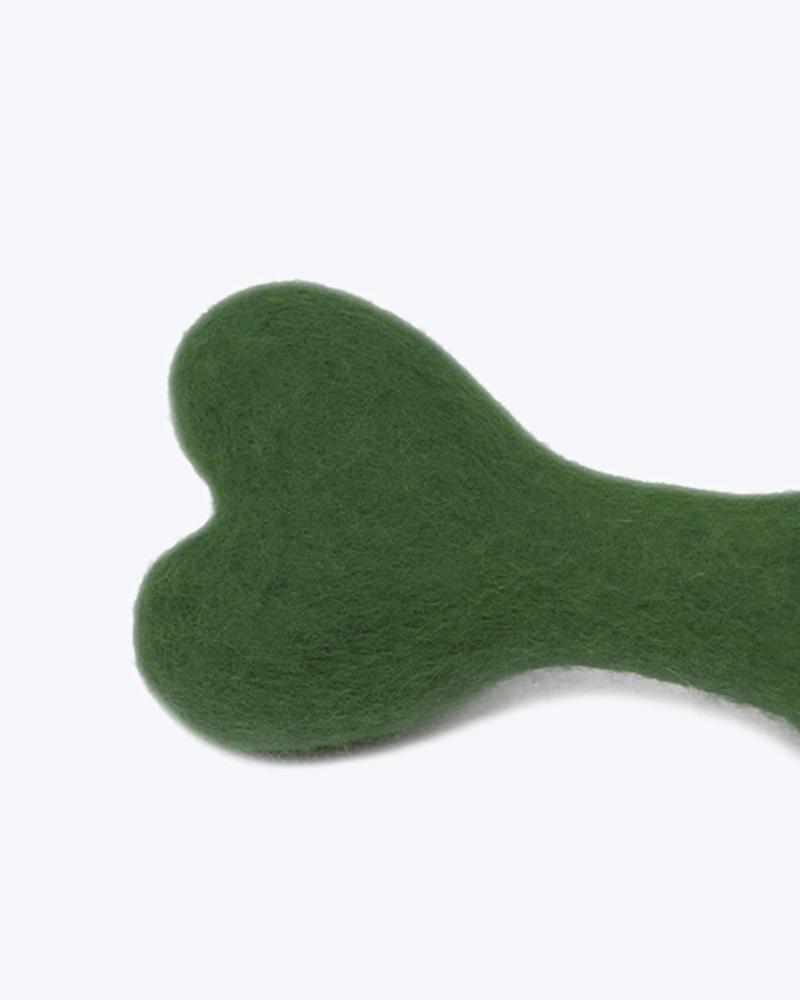 Pretty Pine Wool Dog Toy Play MODERN BEAST