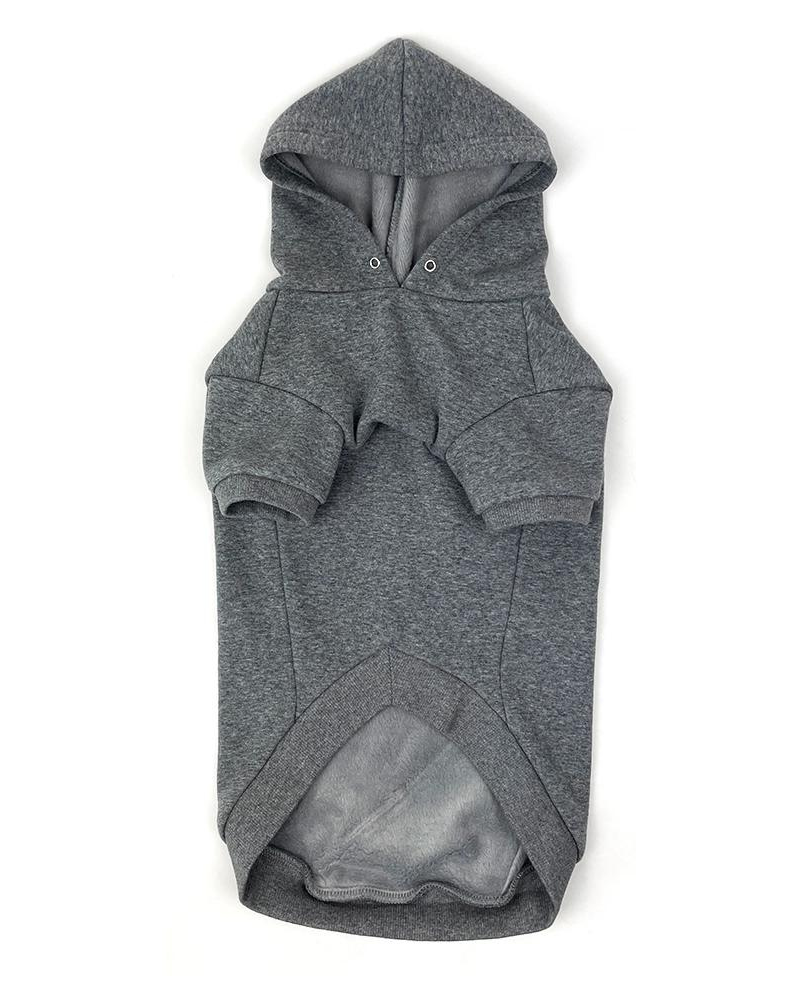 Pullover Dog Hoodie in Grey Wear MILLTOWN BRAND   