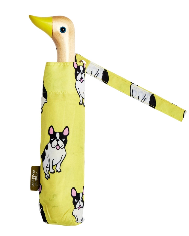 Compact Eco-Friendly Umbrella (in Doxie, Frenchie, Corgi or Matisse) HOME ORIGINAL DUCKHEAD Frenchie Dog