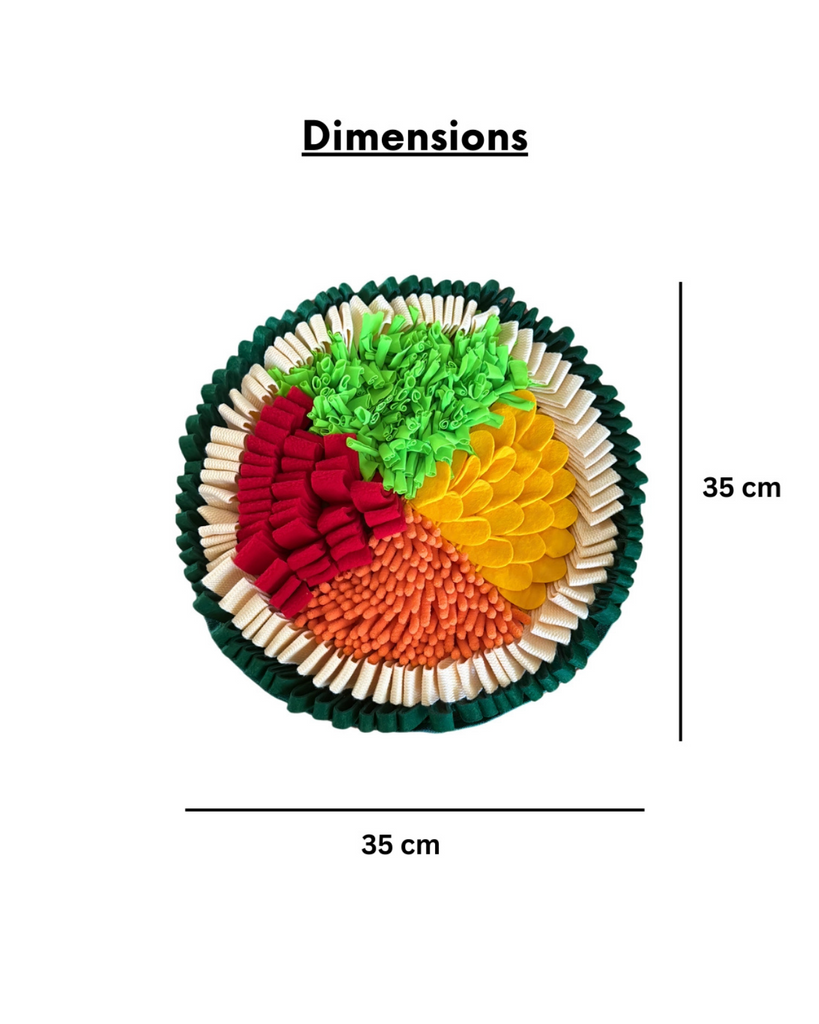 Hot Sushi Roll Interactive Snuffle Dog Toy PLAY PawzNDogz