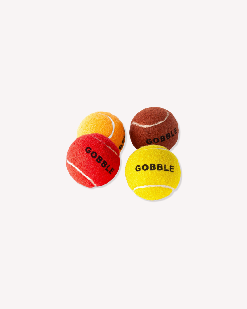 Gobble Gobble Mini Tennis Balls for Small Dogs Play MIDLEE   