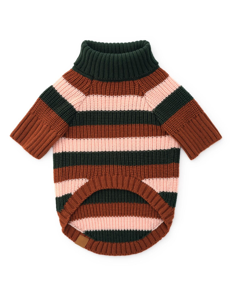 Bold Stripe Dog Sweater Wear THE FOGGY DOG   