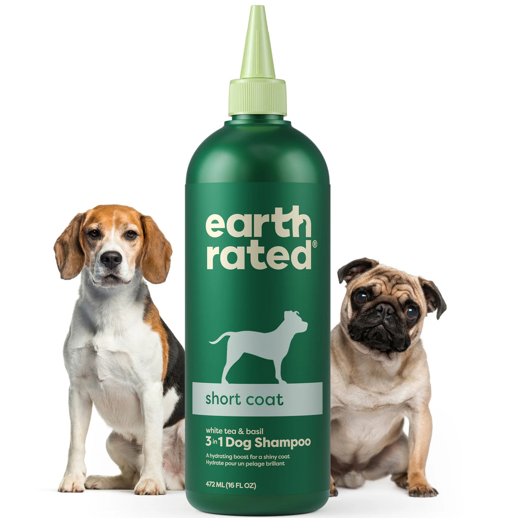 Short Coat 3-in-1 Dog Shampoo Clean EARTH RATED   