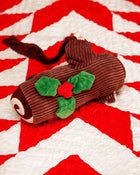 Yule Log Interactive Snuffle Howliday Dog Toy