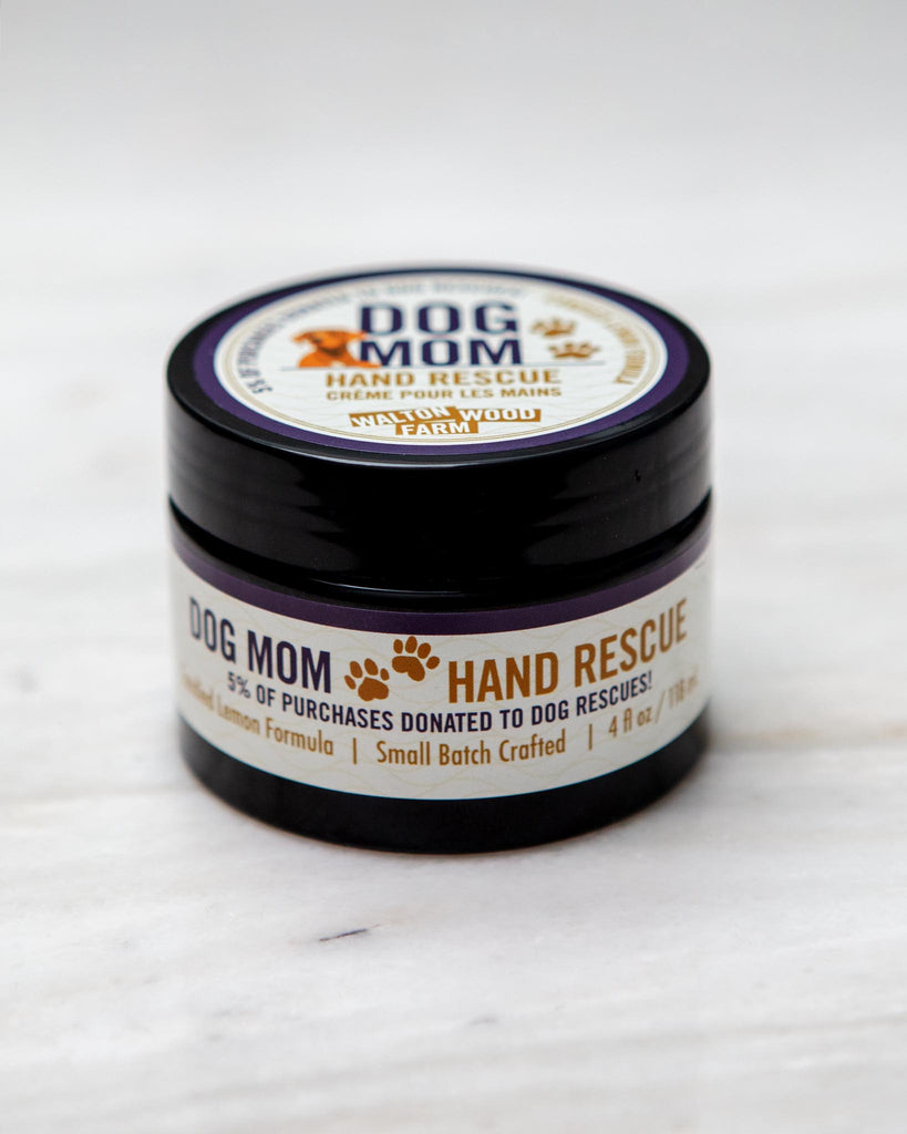 Dog Mom Hand Rescue Cream (Vegan & Cruelty-Free) (4oz) HUMAN WALTON WOOD FARM CORP