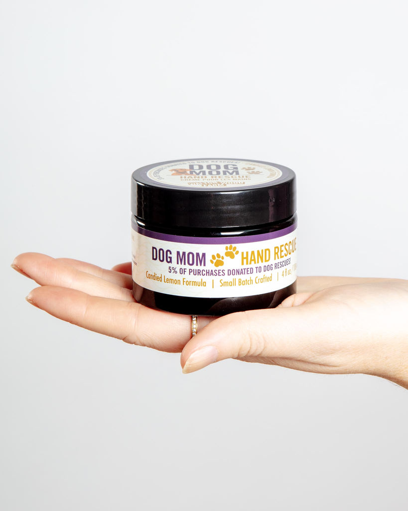 Dog Mom Hand Rescue Cream (Vegan & Cruelty-Free) (4oz) HUMAN WALTON WOOD FARM CORP